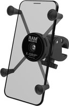 Low-Profile RAM® Small Tough-Claw™ met Large Phone X-Grip™ RAM-HOL-UN10-400-1U