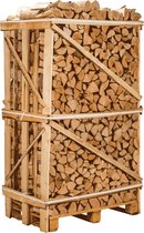 Haardhout Pallet Essenhout (2 kuub) - Ovengedroogd en Stookklaar