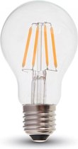 A60 Standaard LED Filament lamp = 4000K, Koel Wit