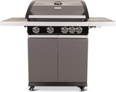 Bol.com Patton Patio Pro Chef 4+ -burner "Frozen Grey" - Outdoorkitchen - Mat grijs aanbieding