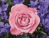 Wizardi Diamond Painting Kit Garden Rose WD2308