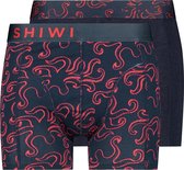 Shiwi - 2-Pack Boxershorts - Octopus - Dark Navy