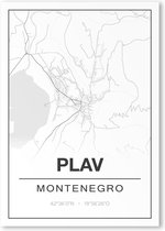 Poster/plattegrond PLAV - A4