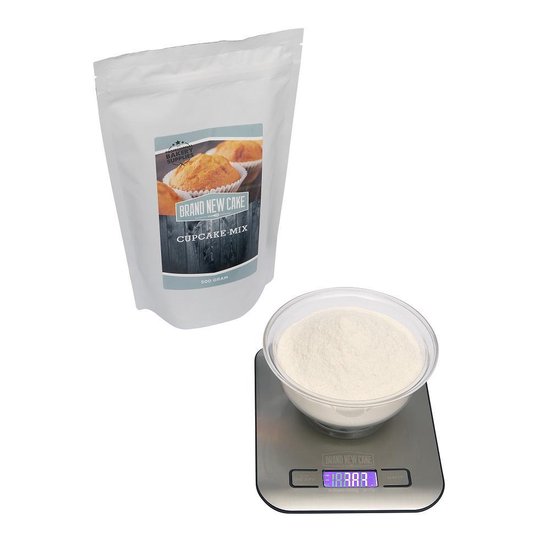 BrandNewCake® Keukenweegschaal - Tot 5kg - RVS