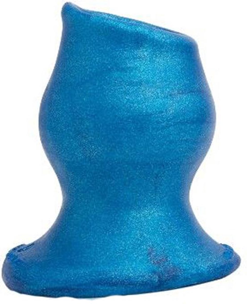 Oxballs - Pighole 4 - Holle Buttplug - Blauw - Maat XL