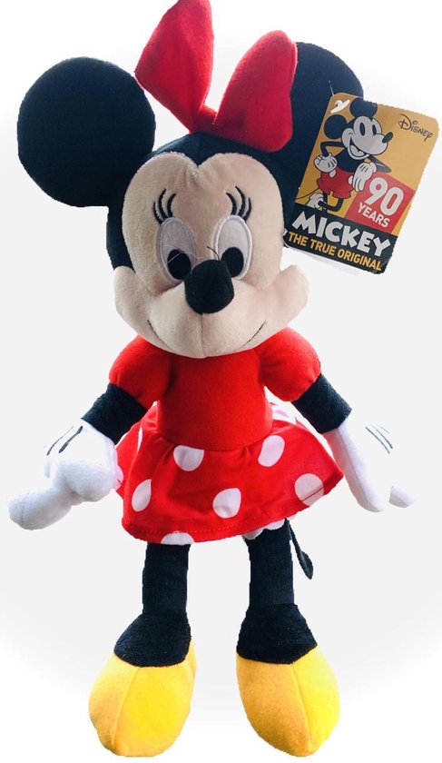 Immoraliteit de eerste schraper Aanbieding - set van 2 - Mickey Mouse en Minnie Mouse knuffel set 35cm  staand / 25cm... | bol.com