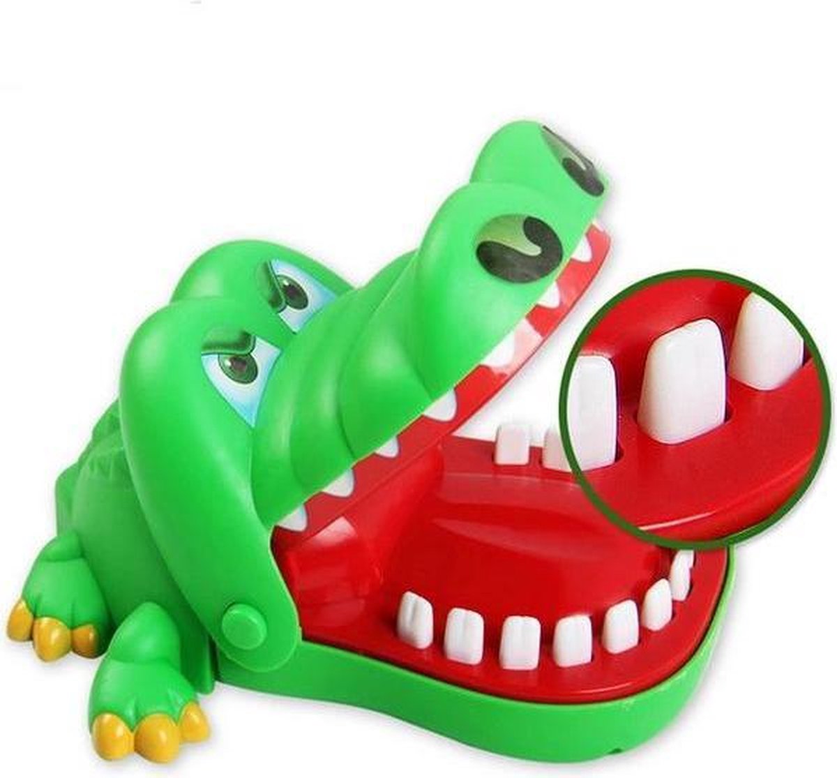 Spel Bijtende Krokodil – Reis editie – Krokodil met Kiespijn - Merkloos