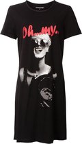 Temptation Dames Bigshirt nachthemd slaapkleed Zwart TPNGD1804A Maten: L