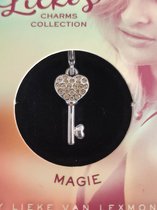 Bedel: 'Magie' - Lieke's Charms Collection - Harten Sleutel