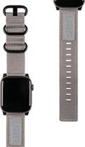 UAG - Bandje voor Apple Watch 4 40mm - Medium Nylon Nato Straps Grijs