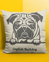 Sierkussen English Bulldog aa