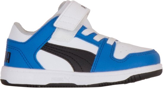 Puma Sneakers - Maat 24 - Unisex - blauw/wit/zwart | bol.com