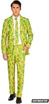 Suitmeister - Sunny Yellow Cactus - Carnavalspak Heren - Maat 2XL