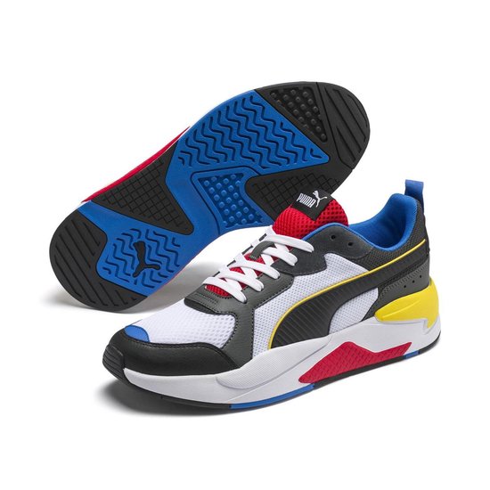 Achtervolging Uitsteken breedtegraad Puma Sneakers - Maat 42.5 - Unisex - zwart/wit/rood/blauw/geel | bol.com