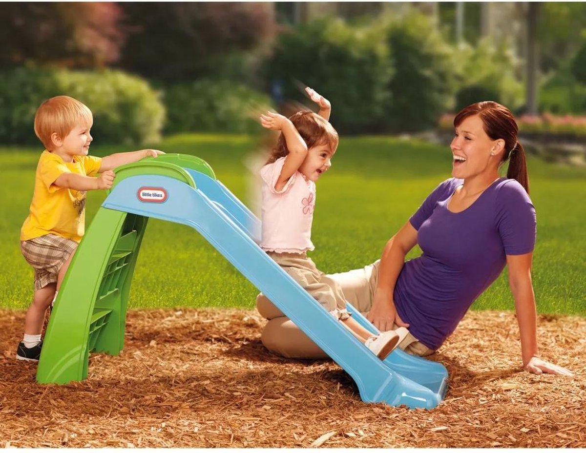 Little Tikes First Slide Glijbaan - 70 cm hoog - Blauw/Groen — afbeelding 7