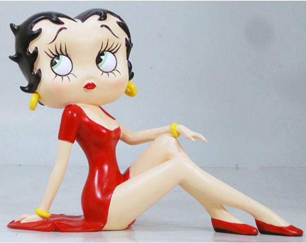 Betty Boop Zittend Beeldje