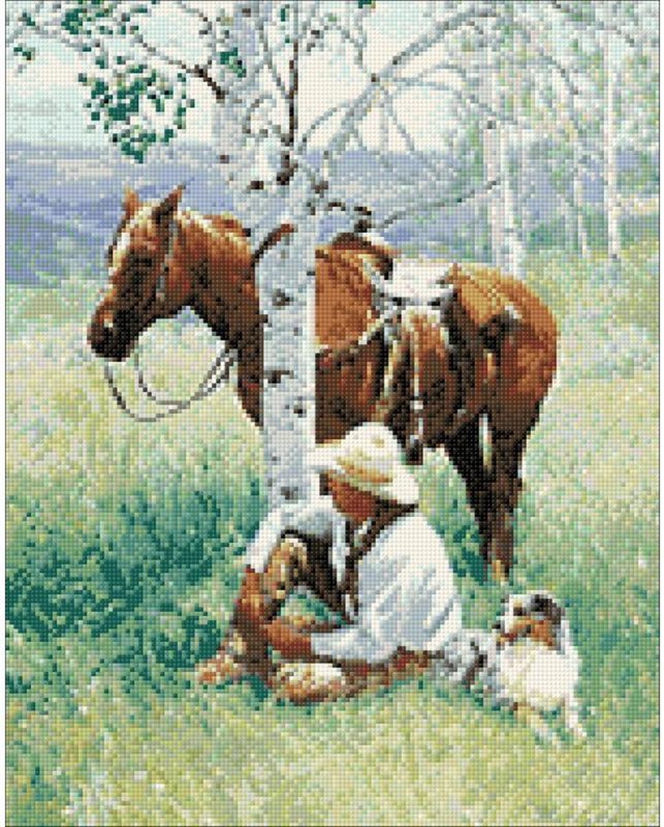 Wizardi Diamond Painting Kit WD159Hunter at Rest