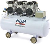 HBM 6 PK - 150 Liter Professionele Low Noise Compressor