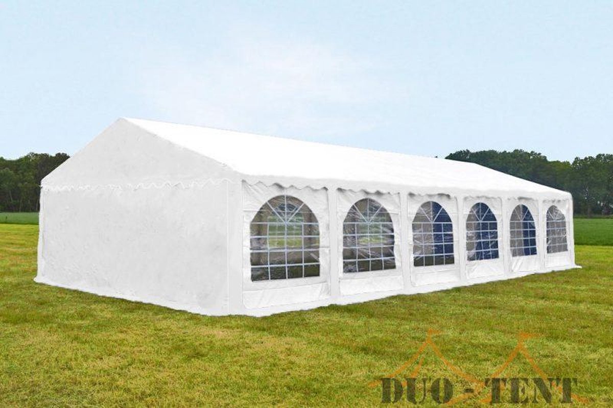 Partytent 12x6 PVC - Classic | Wit