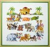 Borduurpakket Happy dream collection  Noah's ark van Permin