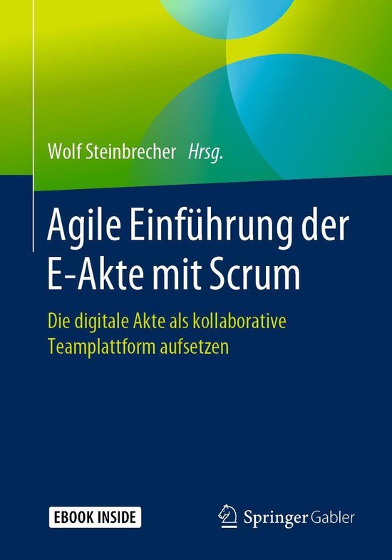 Agile Einführung der E-Akte mit Scrum - cover