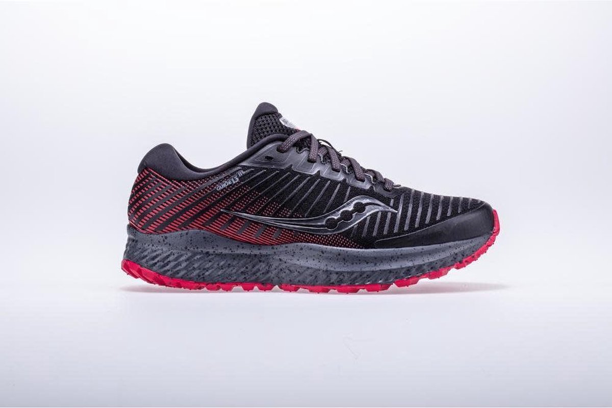 Saucony Guide 13 Trail Dames - Zwart - maat 40.5 | bol.com