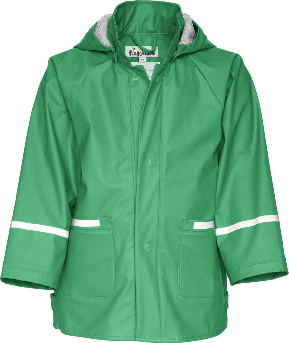 Playshoes Regenjas Kinderen - Groen - Maat 74