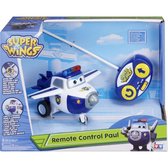 Super Wings Rc Vliegtuig Paul 14 Cm Blauw/wit
