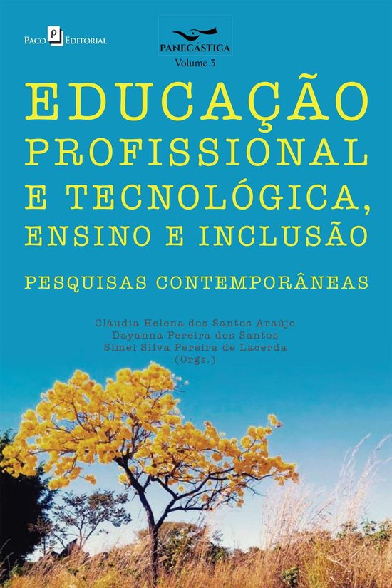 Educação profissional e tecnológica, ensino e inclusão - cover