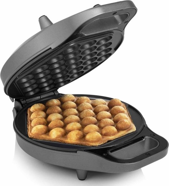Princess 132465 Bubbelwafelijzer - Wafelijzer - Zeshoekige wafel