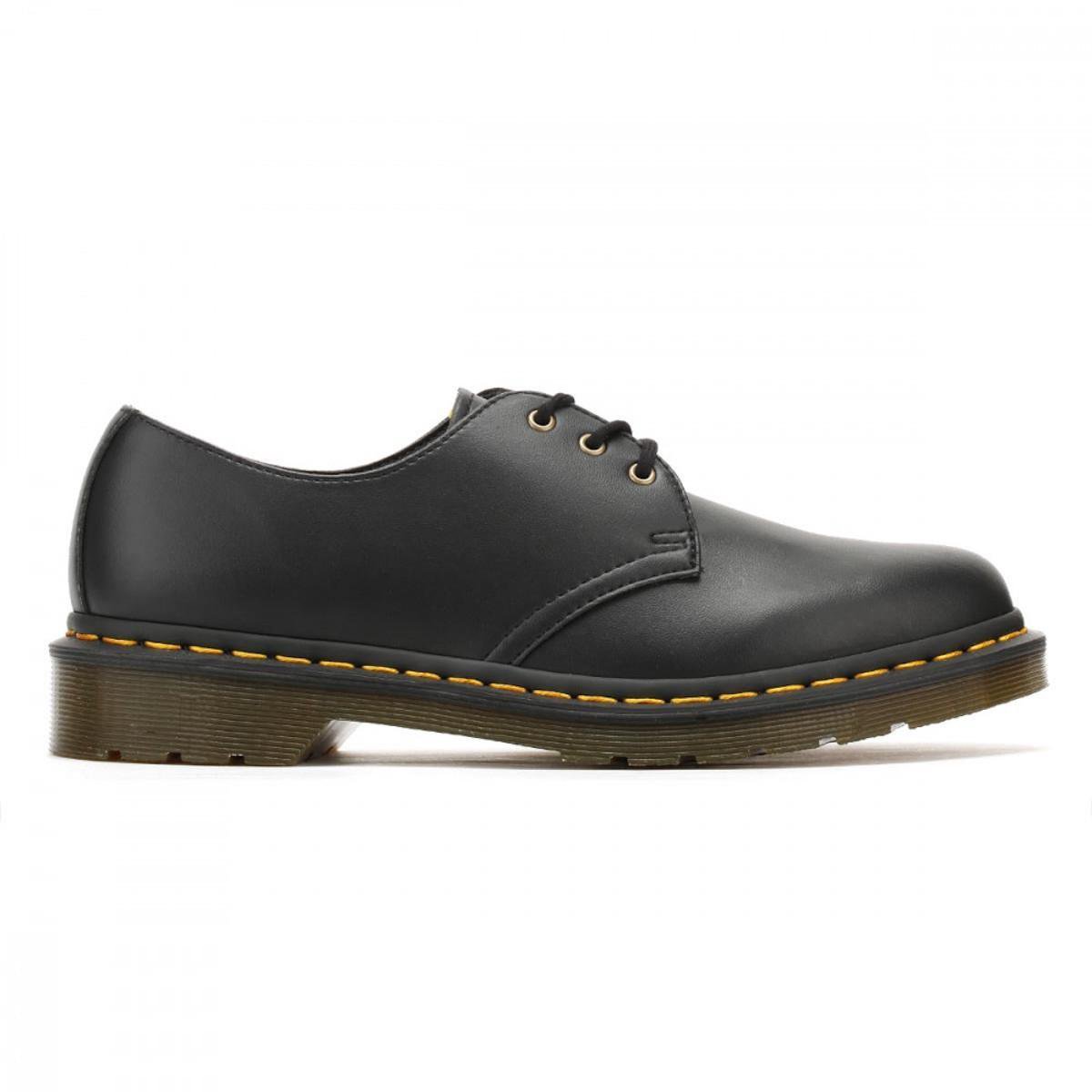 Dr. Martens Heren Veterschoenen Mat Zwart