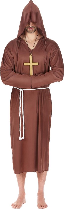 Vegaoo - Klassieke monniken outfit voor mannen