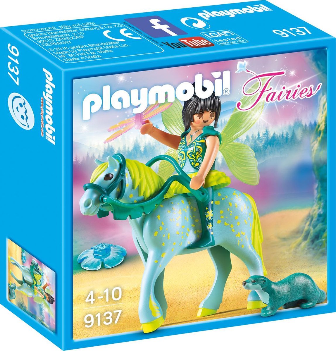 PLAYMOBIL Waterfee met paard - 9137 | bol.com