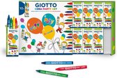 Giotto Giotto Party Set 10X4 Giotto Cera Box Met 10 Sets
