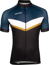Maillot Vermarc Puntino SP.L Noir / Petrol/ Or Taille S