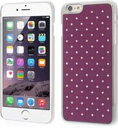 Apple iPhone 6/6s Plus Hoesje - Mobigear - Design Serie - Hard Kunststof Backcover - Paars - Hoesje Geschikt Voor Apple iPhone 6/6s Plus