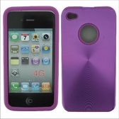 Xccess Metal Apple iPhone 4 Cover Deluxe Purple