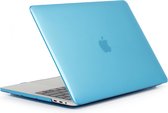 Apple MacBook Pro 13 (2016-2019) Case - Mobigear - Glossy Serie - Hardcover - Blauw - Apple MacBook Pro 13 (2016-2019) Cover