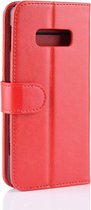 Mobigear Wallet Bookcase Hoesje - Geschikt voor Samsung Galaxy S10e - Gsm case - Rood