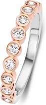 Velini jewels -R6251R-54 -Ring -925 Zilver rosé -Cubic Zirkonia
