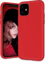 iPhone 11 Hoesje - Siliconen Back Cover - Rood