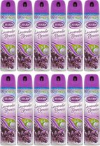 Charm - Luchtverfrisser - Lavendel Breeze - 12 x 240 ml - Voordeelverpakking