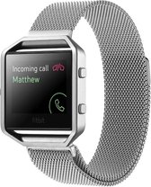 Milanese Loop rvs zilver bandje voor de Fitbit Blaze Watchbands-shop.nl