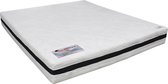 Slaaploods.nl Prince de Luxe® - 160x220 cm - Pocketvering Matras met Koudschuim - Hard - 25 cm dik