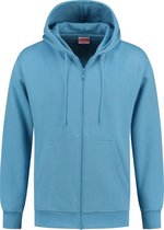 Workman Hooded Sweatvest Uni - 8422 sky blue - Maat S