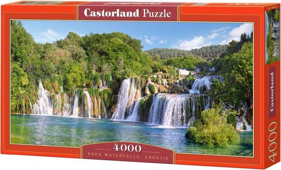 Castorland Krka Waterfalls, Croatia 4000 pcs Jeu de puzzle 4000 pièce(s)  Paysage | bol.