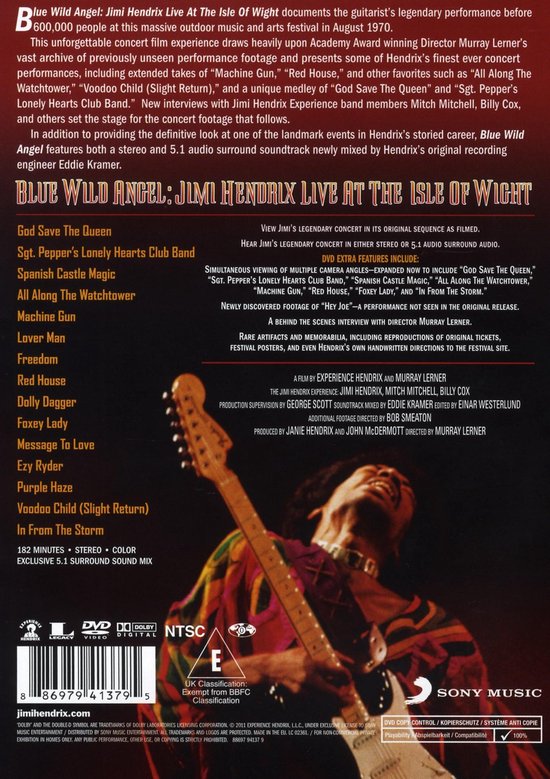 Jimi Hendrix - Blue Wild Angel, Jimi Hendrix | Muziek | bol.com