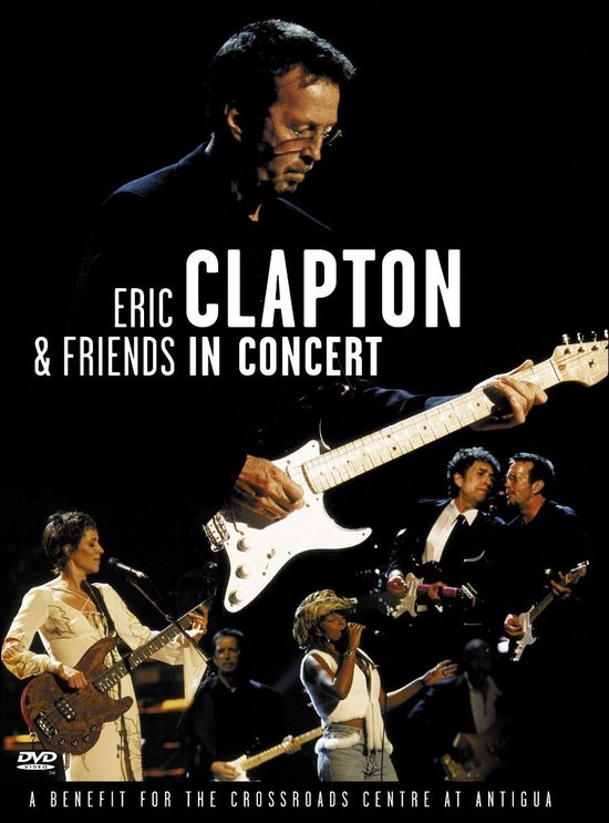 Cover van de film 'Eric Clapton & Friends - Benefit'