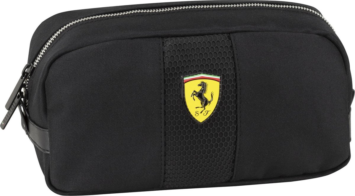 Ferrari Toilettas Scuderia - 25 x 13 x 10 cm - Zwart - Ferrari