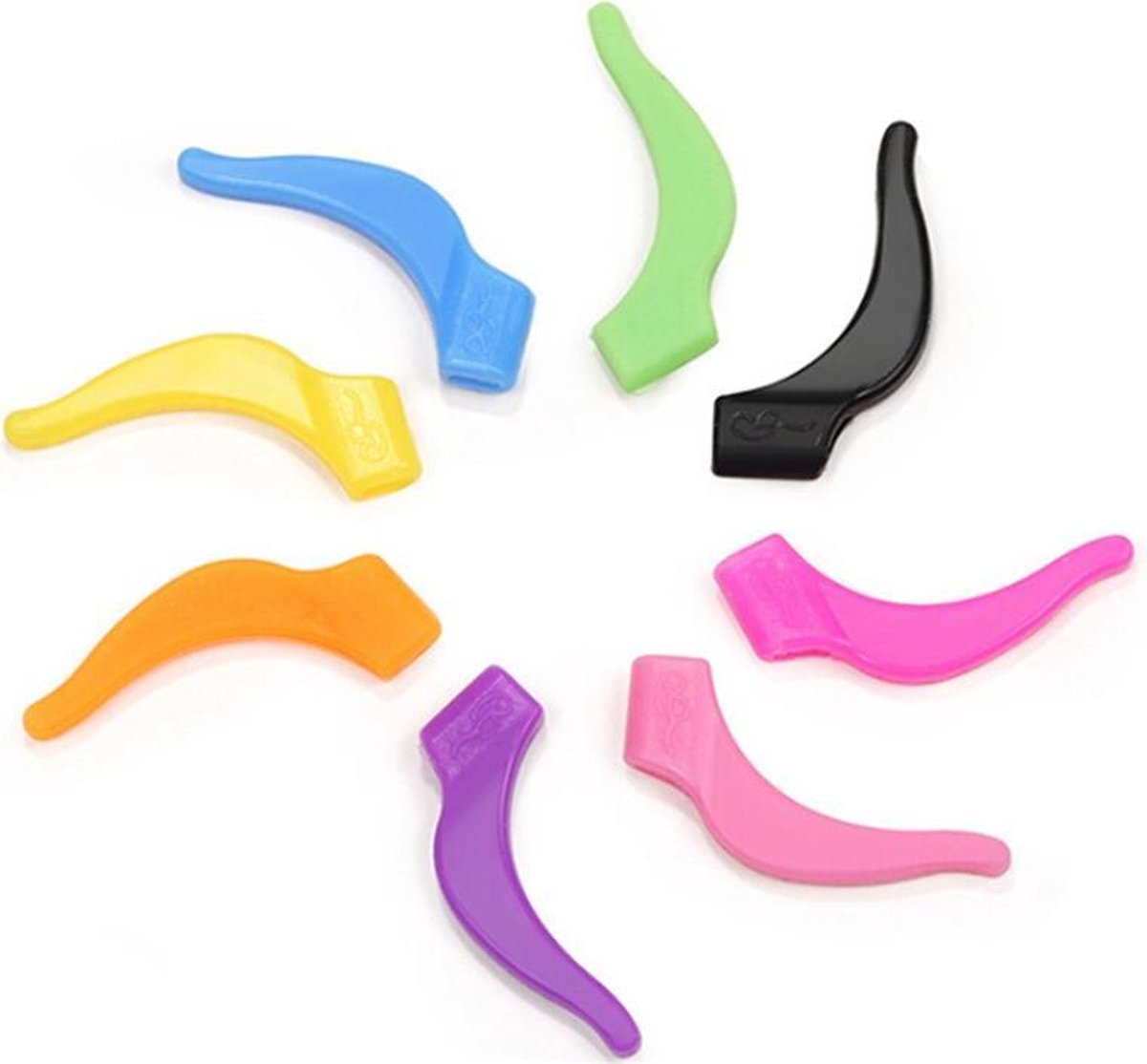 Brillenband met 2 paar siliconen bril oorkussens, brillenhouder voor sport en vrije tijd, anti-slip brillenhouder sportbrillenband heren dames